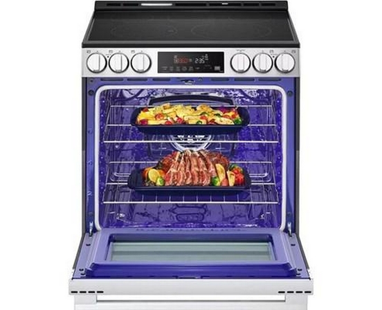 Cuisinière électrique encastrable intelligente de 30 po avec fonction Air Fry LG - LSEL6333XE