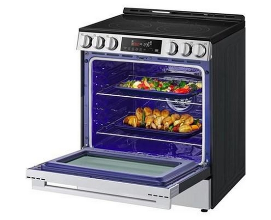 Cuisinière électrique encastrable intelligente de 30 po avec fonction Air Fry LG - LSEL6333XE