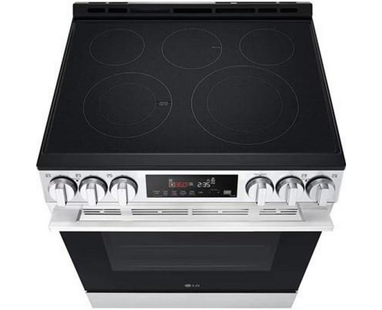 Cuisinière électrique encastrable intelligente de 30 po avec fonction Air Fry LG - LSEL6333XE