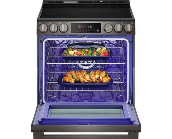 Cuisinière électrique encastrable intelligente de 30 po avec fonction Air Fry LG - LSEL6333ZE