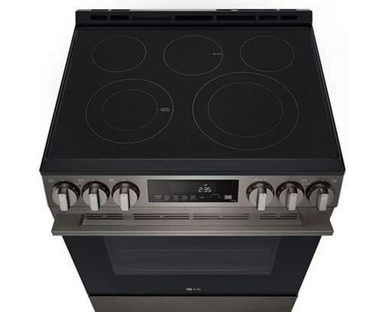 Cuisinière électrique encastrable intelligente de 30 po avec fonction Air Fry LG - LSEL6333ZE