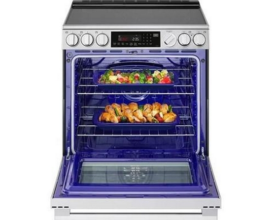 Cuisinière encastrée électrique de 30 po avec Air Fry LG - LSEL6337XE