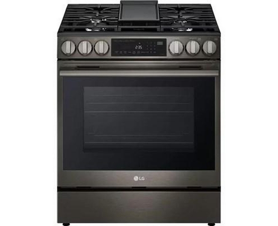 Cuisinière encastrée à gaz de 30 po avec Air Fry LG - LSGL6335Z