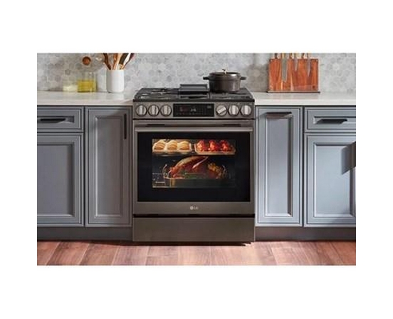 Cuisinière encastrée à gaz de 30 po avec Air Fry LG - LSGL6335Z
