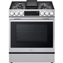 Cuisinière encastrée à gaz de 30 po avec Air Fry LG - LSGL6335X