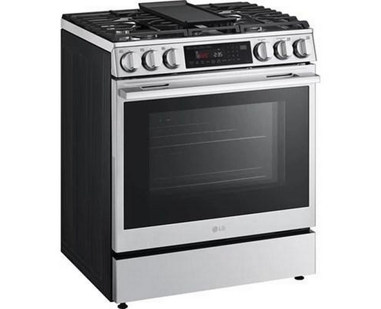 Cuisinière encastrée à gaz de 30 po avec Air Fry LG - LSGL6335X