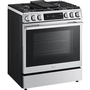 Cuisinière encastrée à gaz de 30 po avec Air Fry LG - LSGL6335X