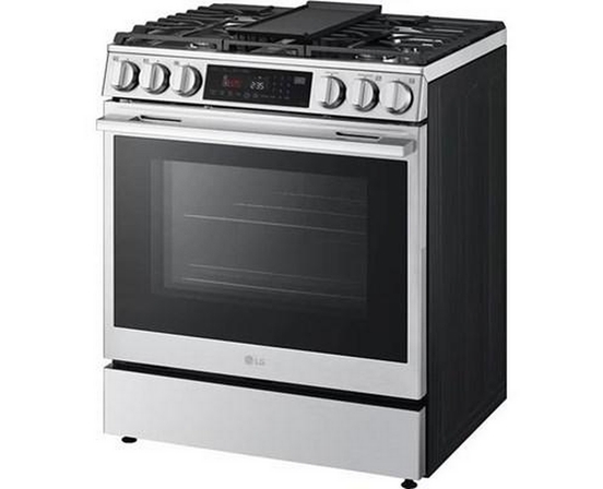 Cuisinière encastrée à gaz de 30 po avec Air Fry LG - LSGL6335X