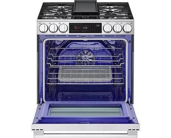 Cuisinière encastrée à gaz de 30 po avec Air Fry LG - LSGL6335X