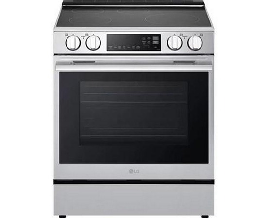 Cuisinière à induction intelligente encastrable de 6,3 pi³ avec convection ProBake® et fonction Air Fry LG - LSIL6334XE