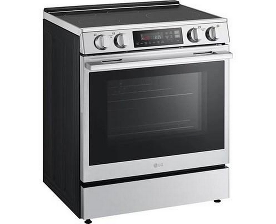 Cuisinière à induction intelligente encastrable de 6,3 pi³ avec convection ProBake® et fonction Air Fry LG - LSIL6334XE