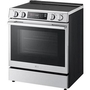 Cuisinière à induction intelligente encastrable de 6,3 pi³ avec convection ProBake® et fonction Air Fry LG - LSIL6334XE