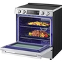 Cuisinière à induction intelligente encastrable de 6,3 pi³ avec convection ProBake® et fonction Air Fry LG - LSIL6334XE