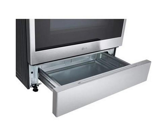 Cuisinière à induction intelligente encastrable de 6,3 pi³ avec convection ProBake® et fonction Air Fry LG - LSIL6334XE