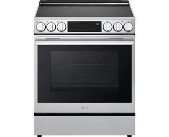 Cuisinière à induction intelligente encastrable de 6,3 pi³ avec convection ProBake® et InstaView® LG - LSIL6336XE