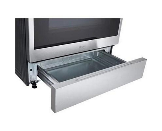 Cuisinière à induction intelligente encastrable de 6,3 pi³ avec convection ProBake® et InstaView® LG - LSIL6336XE