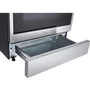 Cuisinière à induction intelligente encastrable de 6,3 pi³ avec convection ProBake® et InstaView® LG - LSIL6336XE