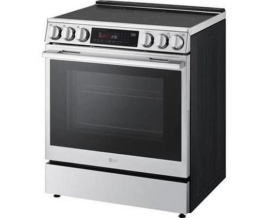 Cuisinière à induction intelligente encastrable de 6,3 pi³ avec convection ProBake® et InstaView® LG - LSIL6336XE