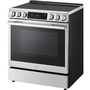 Cuisinière à induction intelligente encastrable de 6,3 pi³ avec convection ProBake® et InstaView® LG - LSIL6336XE