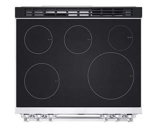 Cuisinière à induction intelligente encastrable de 6,3 pi³ avec convection ProBake® et InstaView® LG - LSIL6336XE