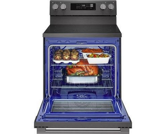 Cuisinière électrique intelligente de 30 po avec fonction Air Fry LG - LREN6325ZE