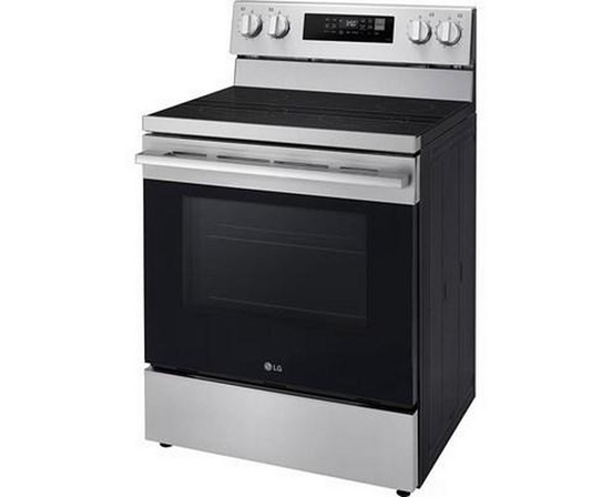 Cuisinière électrique de 30 po, 6,3 pi³, avec convection ProBake et système EasyClean® LG - LREN6321YE