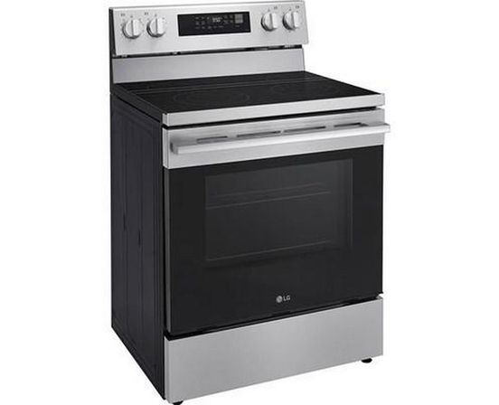 Cuisinière électrique de 30 po, 6,3 pi³, avec convection ProBake et système EasyClean® LG - LREN6321YE