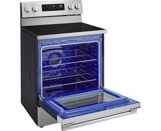Cuisinière électrique de 30 po, 6,3 pi³, avec convection ProBake et système EasyClean® LG - LREN6321YE