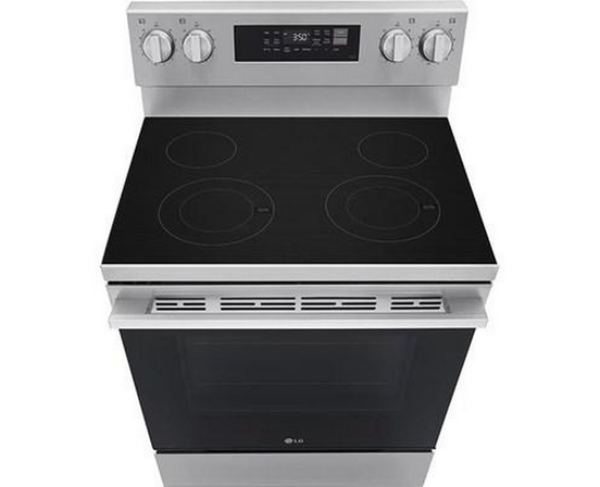 Cuisinière électrique de 30 po, 6,3 pi³, avec convection ProBake et système EasyClean® LG - LREN6321YE