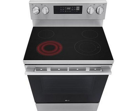 Cuisinière électrique de 30 po, 6,3 pi³, avec convection ProBake et système EasyClean® LG - LREN6321YE
