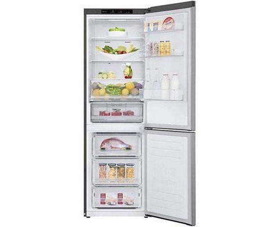 Réfrigérateur à congélateur inférieur à profondeur de comptoir de 24 po, 12 pi³ avec système Multi-Air Flow LG - LBNC12231V