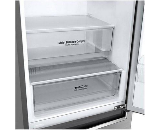 Réfrigérateur à congélateur inférieur à profondeur de comptoir de 24 po, 12 pi³ avec système Multi-Air Flow LG - LBNC12231V