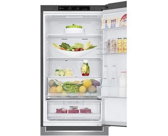 Réfrigérateur à congélateur inférieur à profondeur de comptoir de 24 po, 12 pi³ avec système Multi-Air Flow LG - LBNC12231V