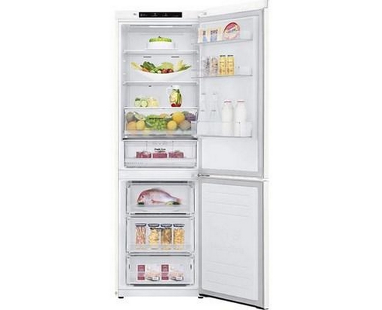 Réfrigérateur à congélateur inférieur à profondeur de comptoir de 24 po, 12 pi³ avec système Multi-Air Flow LG - LBNC12231W