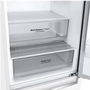 Réfrigérateur à congélateur inférieur à profondeur de comptoir de 24 po, 12 pi³ avec système Multi-Air Flow LG - LBNC12231W