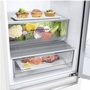 Réfrigérateur à congélateur inférieur à profondeur de comptoir de 24 po, 12 pi³ avec système Multi-Air Flow LG - LBNC12231W