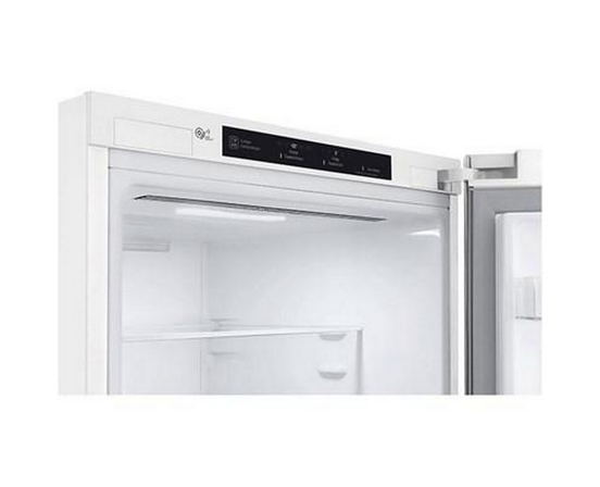 Réfrigérateur à congélateur inférieur à profondeur de comptoir de 24 po, 12 pi³ avec système Multi-Air Flow LG - LBNC12231W