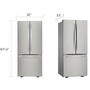 Réfrigérateur trois portes avec porte à deux battants amovible de 30 po., 21,8 pi³ avec technologie SmartDiagnosis™ LG - LRFNS2200S