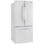 Réfrigérateur trois portes avec porte à deux battants amovible de 30 po., 21,8 pi³ avec technologie SmartDiagnosis™ LG - LRFNS2200W