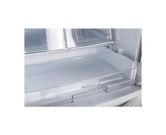 Réfrigérateur trois portes avec porte à deux battants amovible de 30 po., 21,8 pi³ avec technologie SmartDiagnosis™ LG - LRFNS2200D