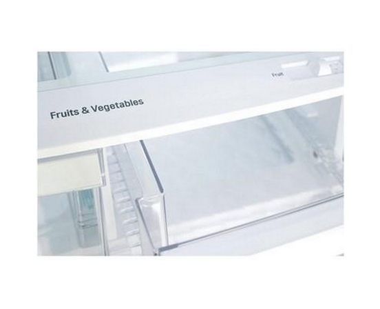 Réfrigérateur trois portes avec porte à deux battants amovible de 30 po., 21,8 pi³ avec distributeur d'eau externe LG - LRFWS2200S