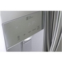 Réfrigérateur trois portes avec porte à deux battants amovible de 30 po., 21,8 pi³ avec distributeur d'eau externe LG - LRFWS2200S