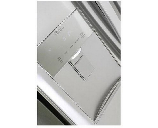 Réfrigérateur trois portes avec porte à deux battants amovible de 30 po., 21,8 pi³ avec distributeur d'eau externe LG - LRFWS2200S