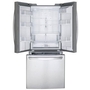 Réfrigérateur trois portes avec porte à deux battants amovible de 30 po., 21,8 pi³ avec distributeur d'eau externe LG - LRFWS2200S