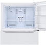 Réfrigérateur à congélateur supérieur amovible de 30 po., 20,2 pi³ avec Smart Diagnosis™ LG - LTCS20020W