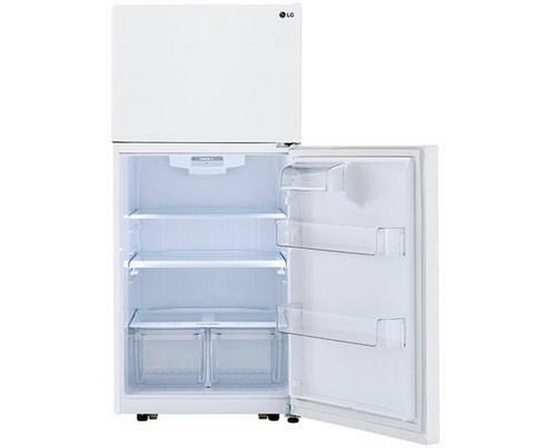 Réfrigérateur à congélateur supérieur amovible de 30 po., 20,2 pi³ avec Smart Diagnosis™ LG - LTCS20020W