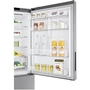 Réfrigérateur à congélateur inférieur à profondeur de comptoir de 28 po., 14,7 pi³ avec Multi-Air Flow Cooling LG - LBNC15251V