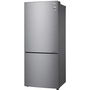 Réfrigérateur à congélateur inférieur à profondeur de comptoir de 28 po., 14,7 pi³ avec Multi-Air Flow Cooling LG - LBNC15251V