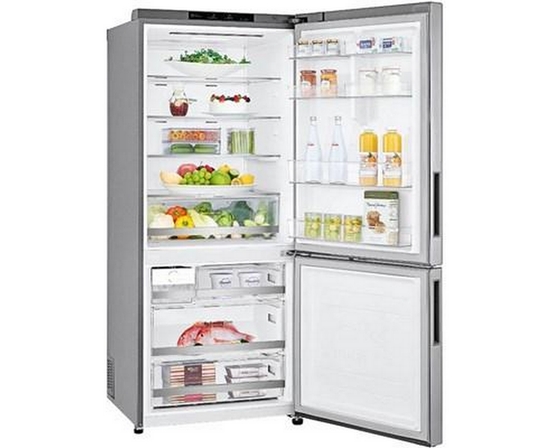 Réfrigérateur à congélateur inférieur à profondeur de comptoir de 28 po., 14,7 pi³ avec Multi-Air Flow Cooling LG - LBNC15251V