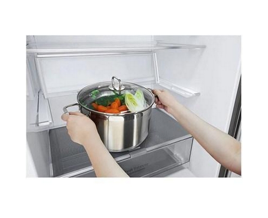 Réfrigérateur à congélateur inférieur à profondeur de comptoir de 28 po., 14,7 pi³ avec Multi-Air Flow Cooling LG - LBNC15251V